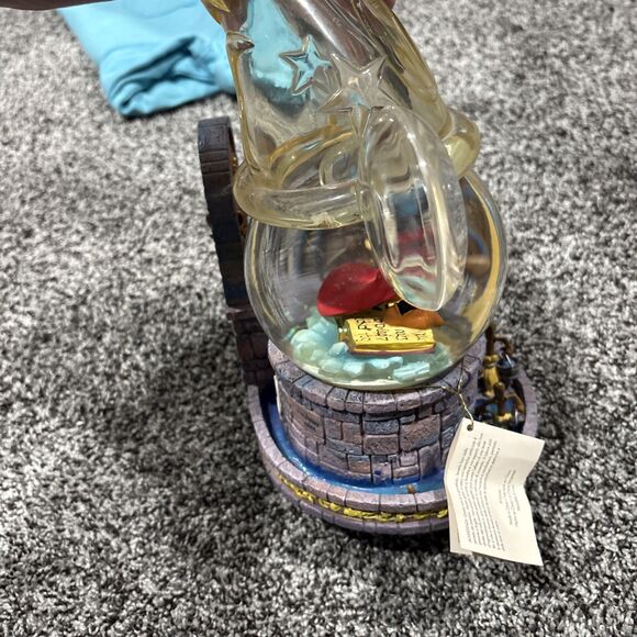 Disney Mickey Mouse Music Snow Globe Fantasia Sorcerer's Apprentice - Picture 8 of 12